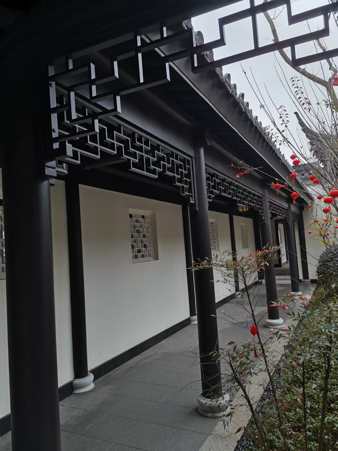 黄石古建铝合金挂落，源头厂家定制「冠墅阳光」